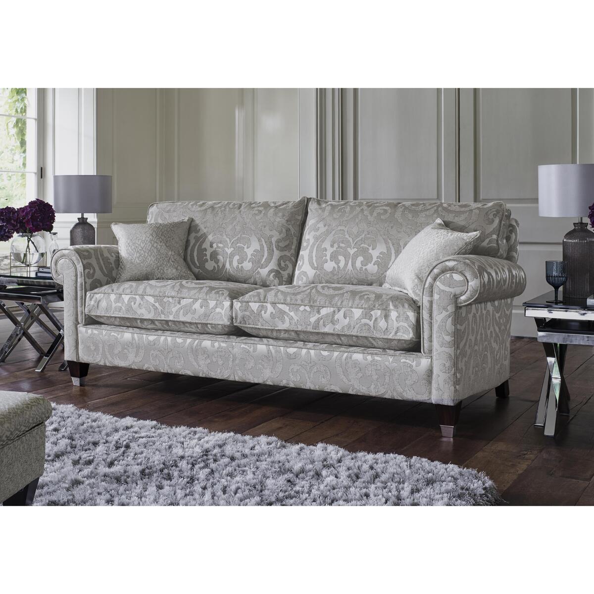 Duresta - The Prestige Collection Kingston 4 Seater Classic Back Fabric Sofa – image 2