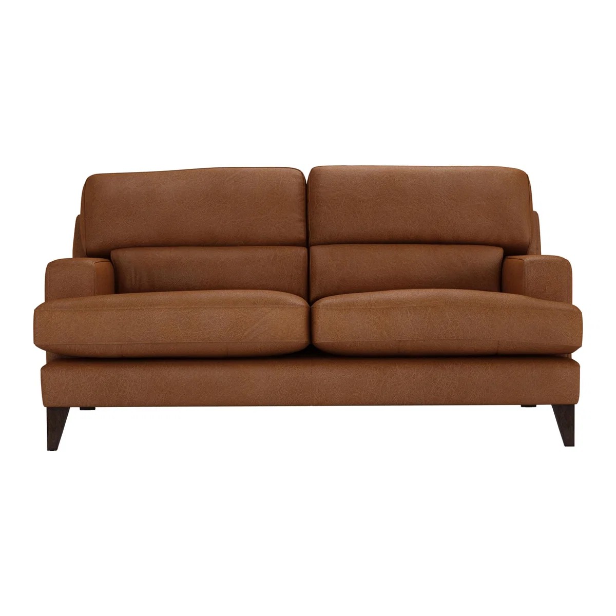 The Lounge Co. - Romilly 2.5 Seater Leather Sofa - Brown – image 1
