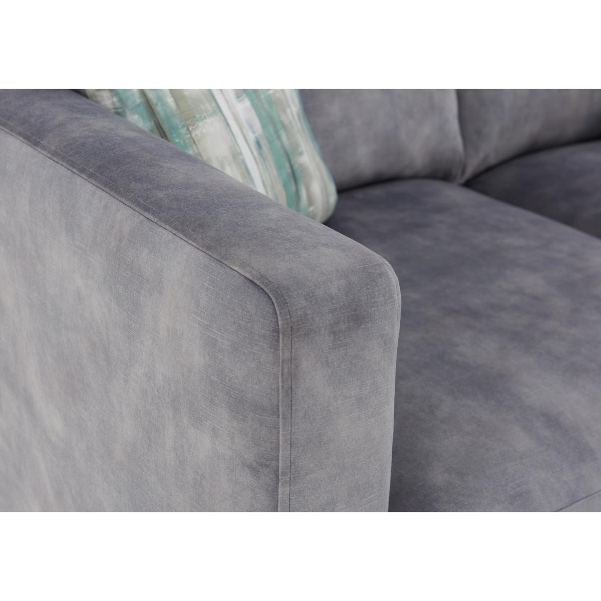 Demure 2 Seater Fabric Sofa - Grey - By Furniture Village – image 3