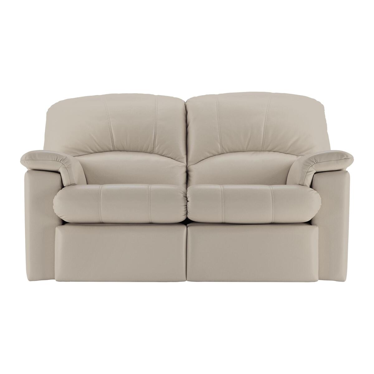 G Plan - Chloe 2 Seater Leather Recliner Sofa - Brown