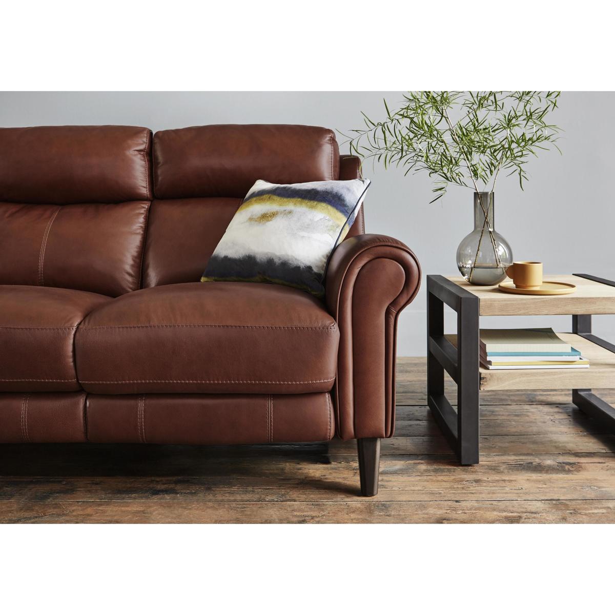 World of Leather - Relax Station Easy 3 Seater Leather Power Recliner Sofa with Power Headrests – image 3