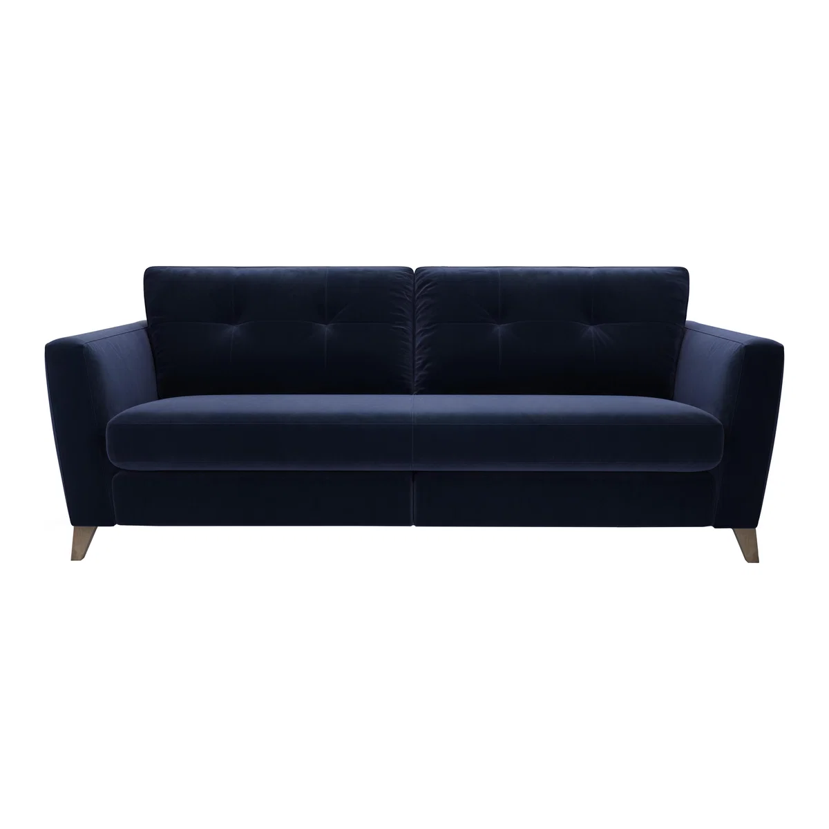 The Lounge Co. - Hermione 4 Seater Fabric Sofa - Blue – image 1