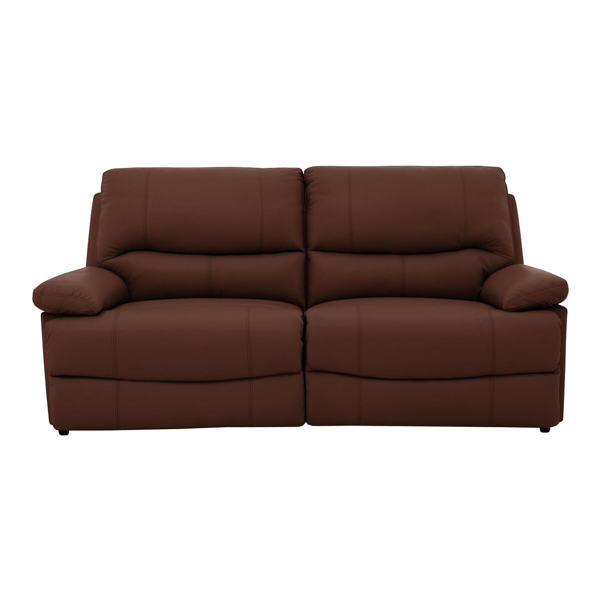Dallas 3 Seater Leather Sofa