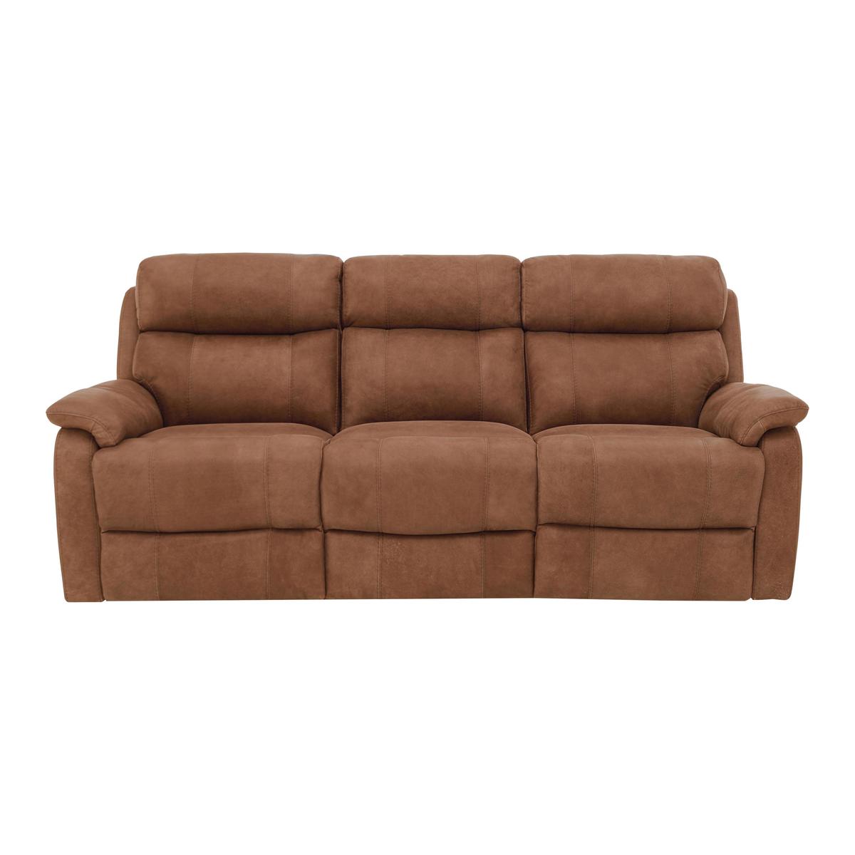 World of Leather - Komodo 3 Seater Power Sofa - Brown