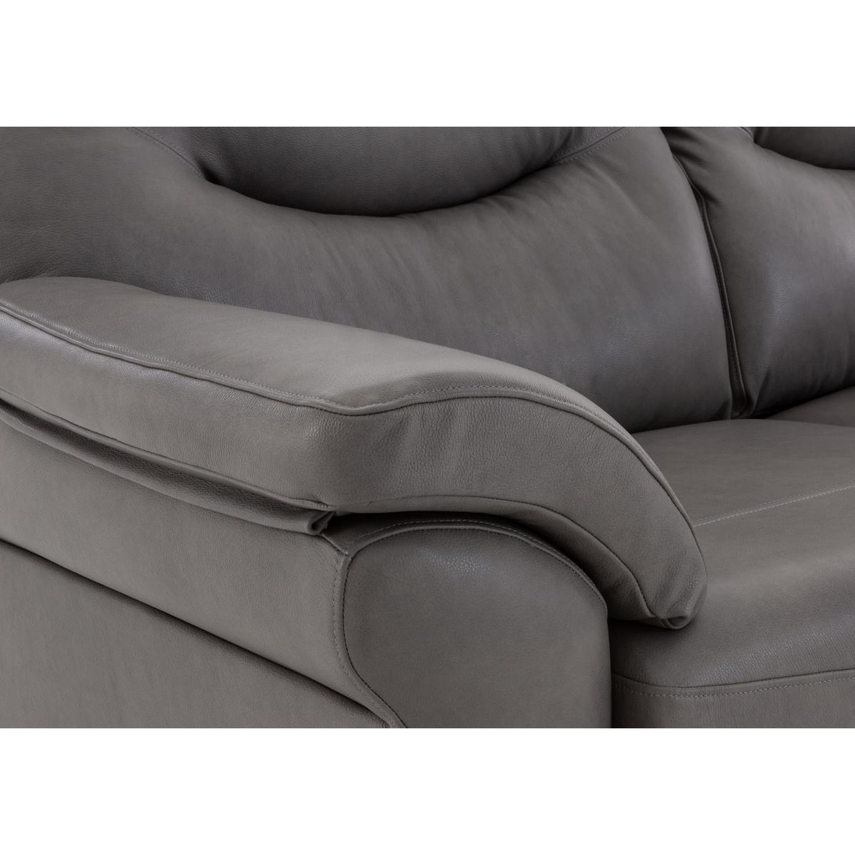 G Plan - Washington 3 Seater Leather Manual Recliner Sofa – image 3