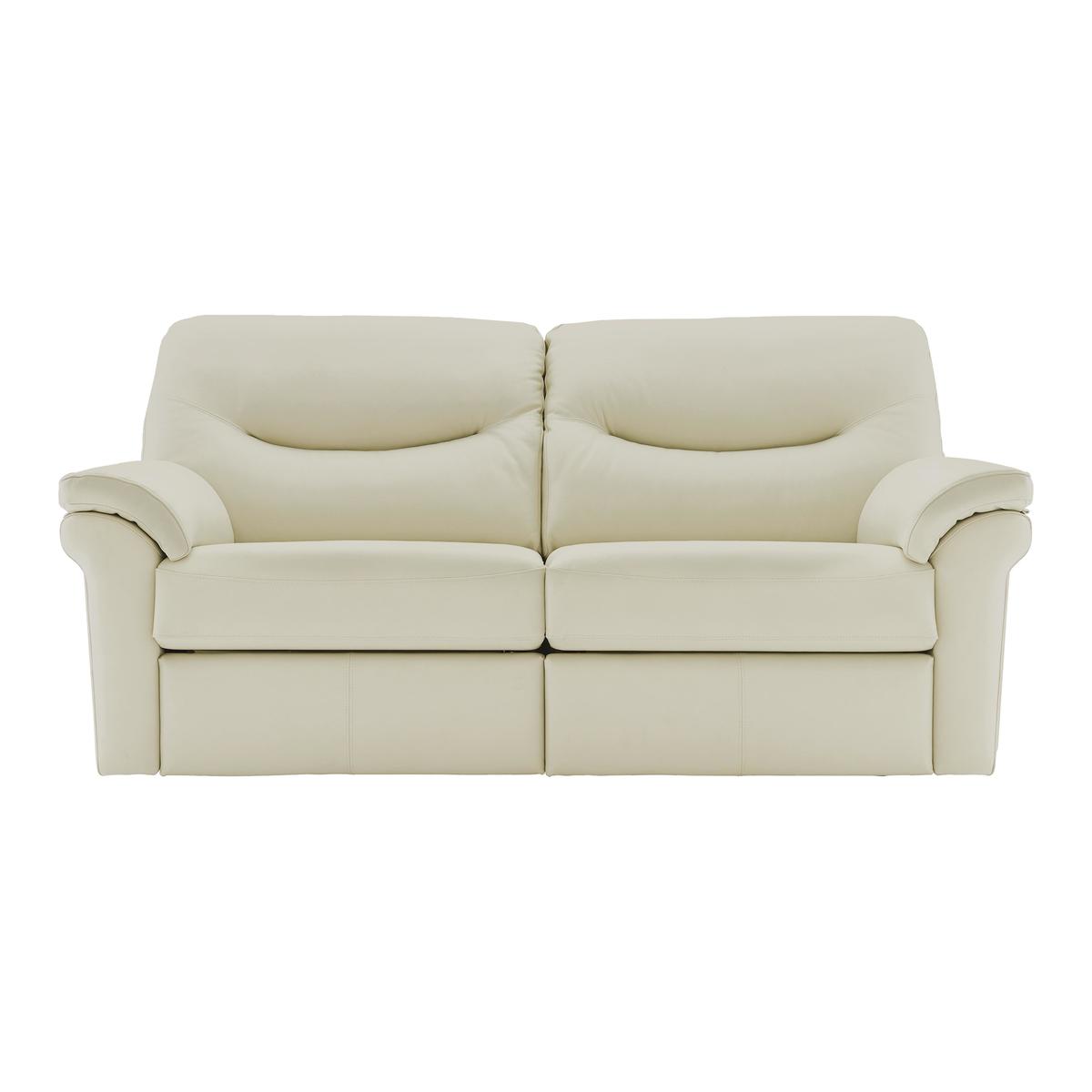 G Plan - Washington 3 Seater Leather Manual Recliner Sofa – image 1