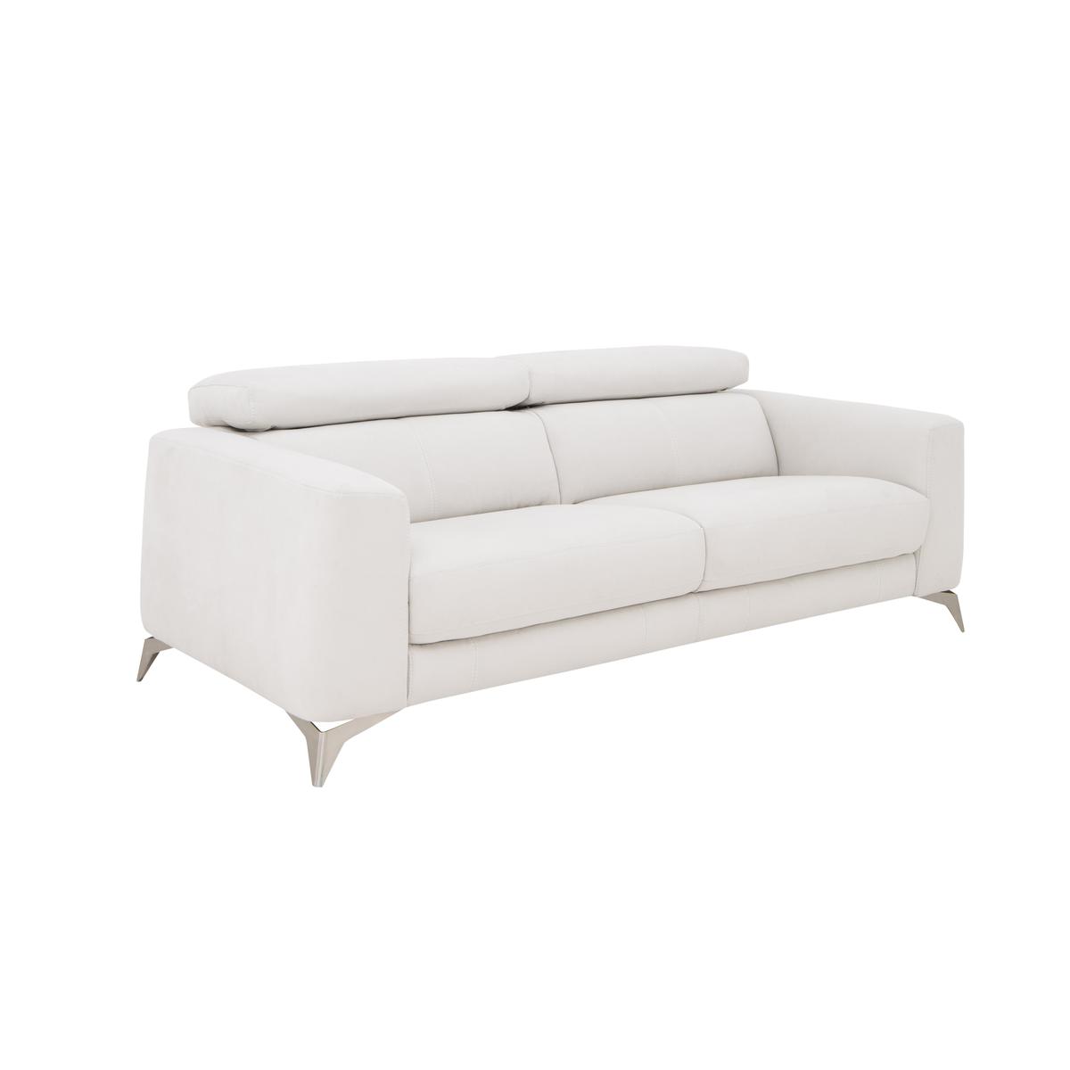 Flavio 3 Seater Fabric Sofa - Beige - By Furniture Village – image 4