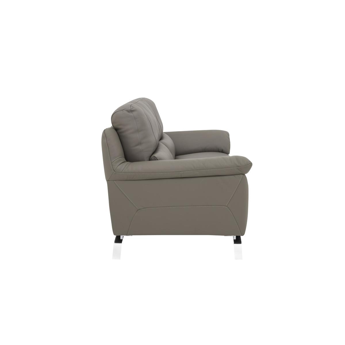 Apulia 2 Seater Leather Power Recliner Sofa - Beige - By Furniture Village – image 4