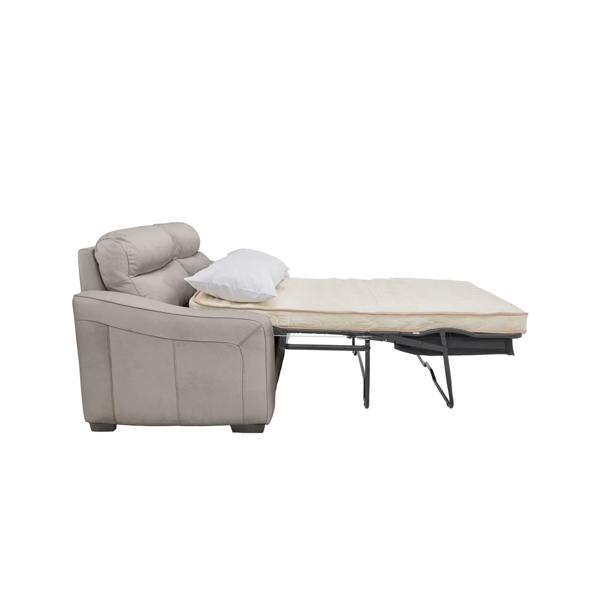 Cressida 3 Seater Fabric Sofa Bed - Brown – image 4