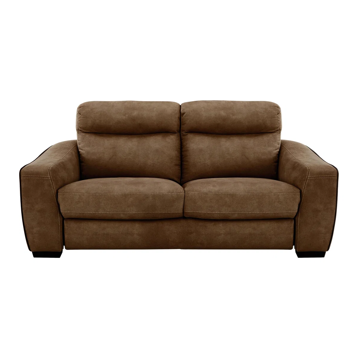 Cressida 3 Seater Fabric Sofa Bed - Brown – image 1