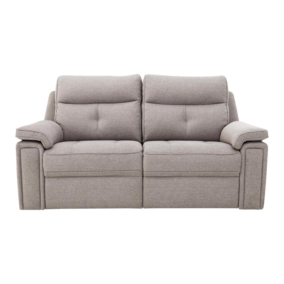 G Plan - Hannington 2 Seater Fabric Power Recliner Sofa - Grey