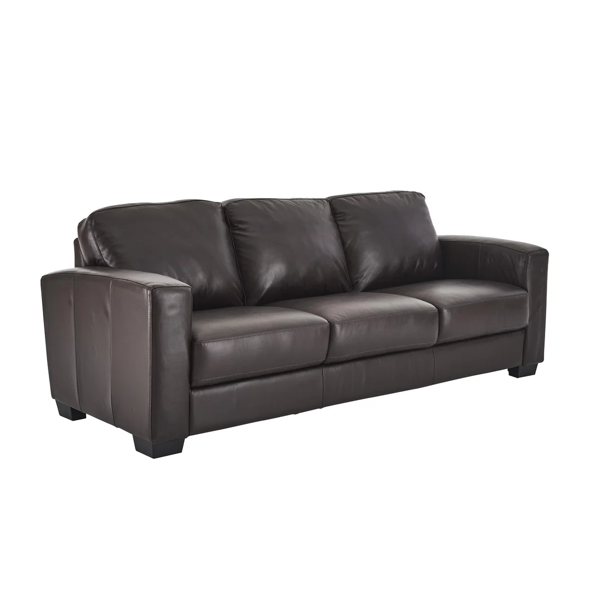 Dante 3 Seater Leather Sofa - Beige - By Furniture Village – image 3