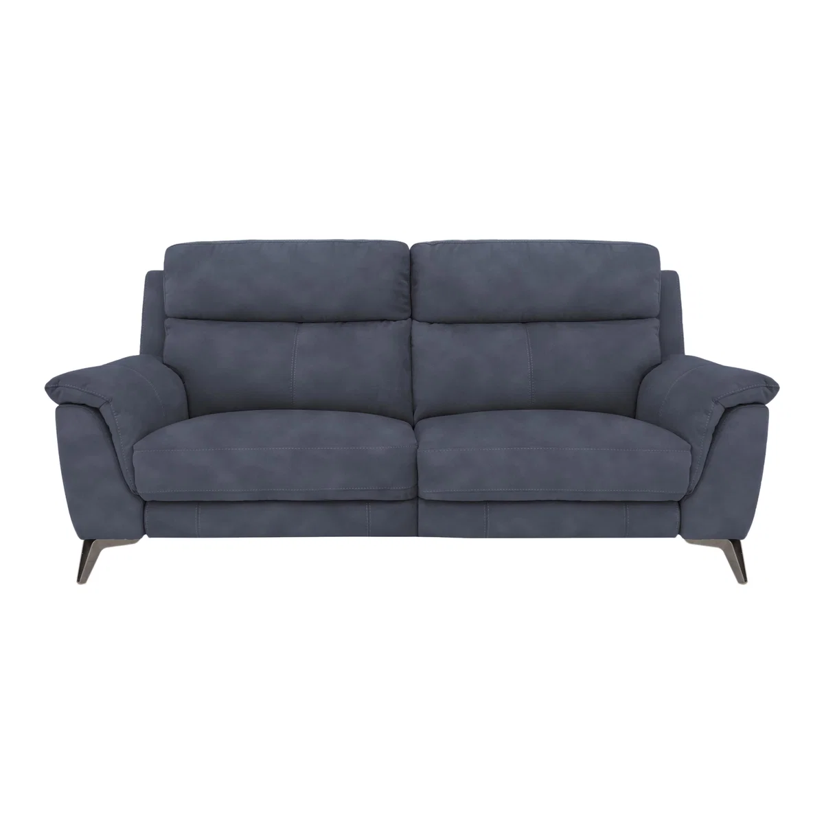 Contempo 3 Seater Fabric Power Recliner Sofa - Blue - By Furniture Village – image 1