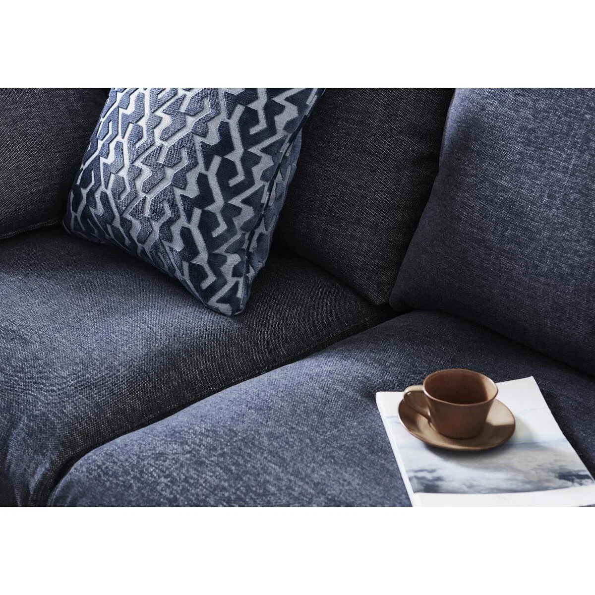Marina Eco 3 Seater Fabric Sofa - Teal – image 4