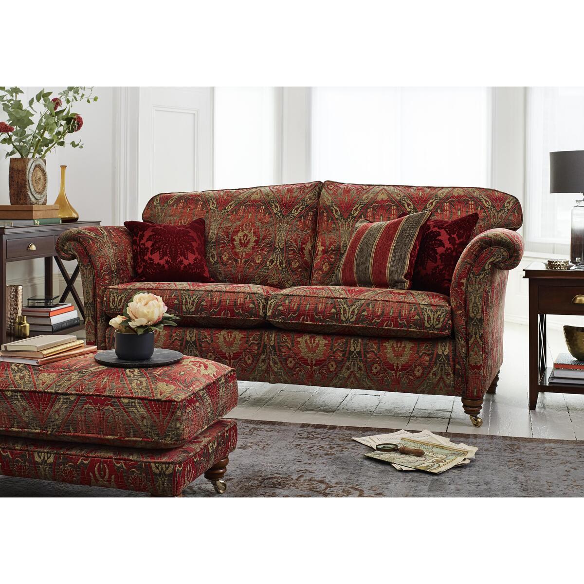Duresta - Mayfair 3 Seater Fabric Sofa - Pattern – image 2