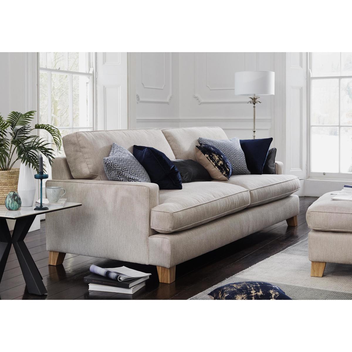 Belair 2 Seater Fabric Low Back Sofa - By Furniture Village – image 4