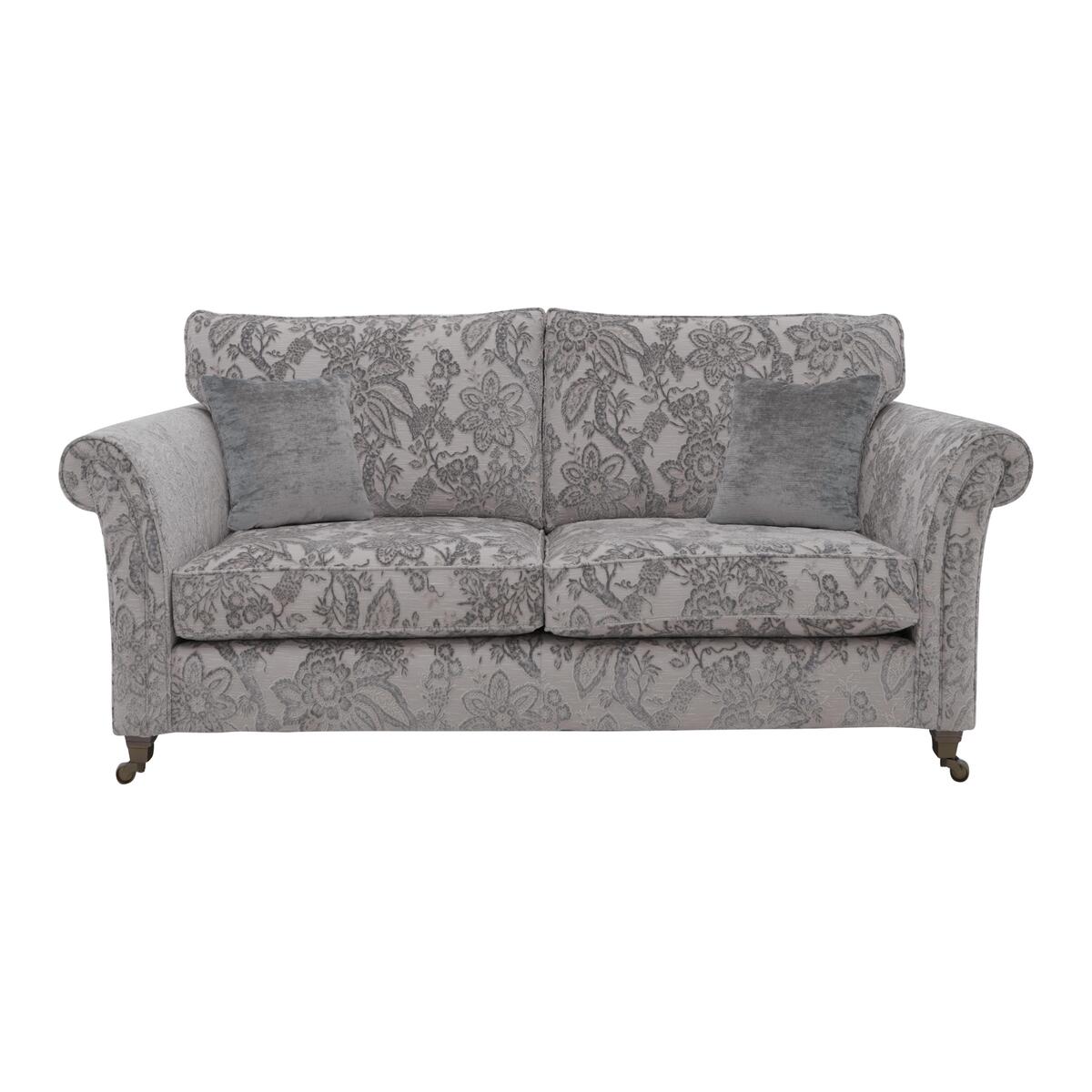 Ayda 3 Seater Classic Back Fabric Sofa - Pattern – image 1