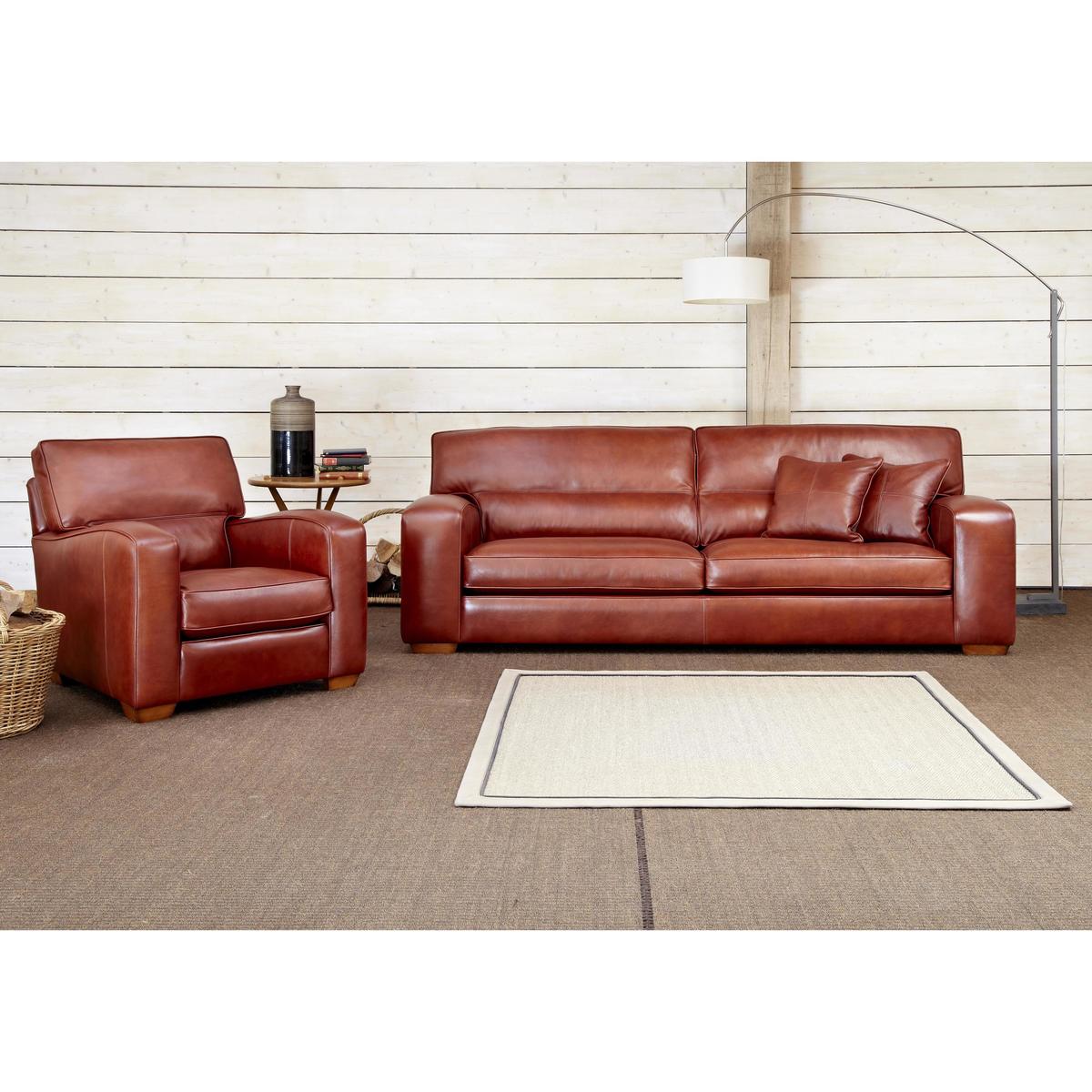 Duresta - Liberty 4 Seater Leather Sofa - Black – image 2