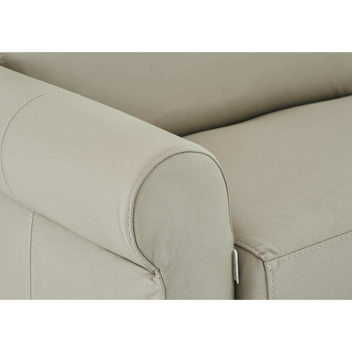 Nicoletti - Alcova 3 Seater Leather Sofa Bed with Scroll Arms - Black – image 8