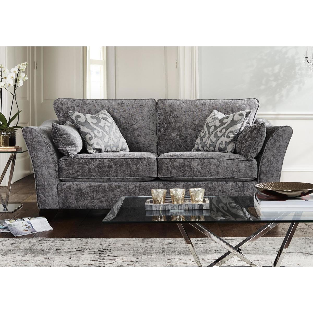 Annalise II 2 Seater Fabric Sofa - Brown - By Furniture Village – image 3