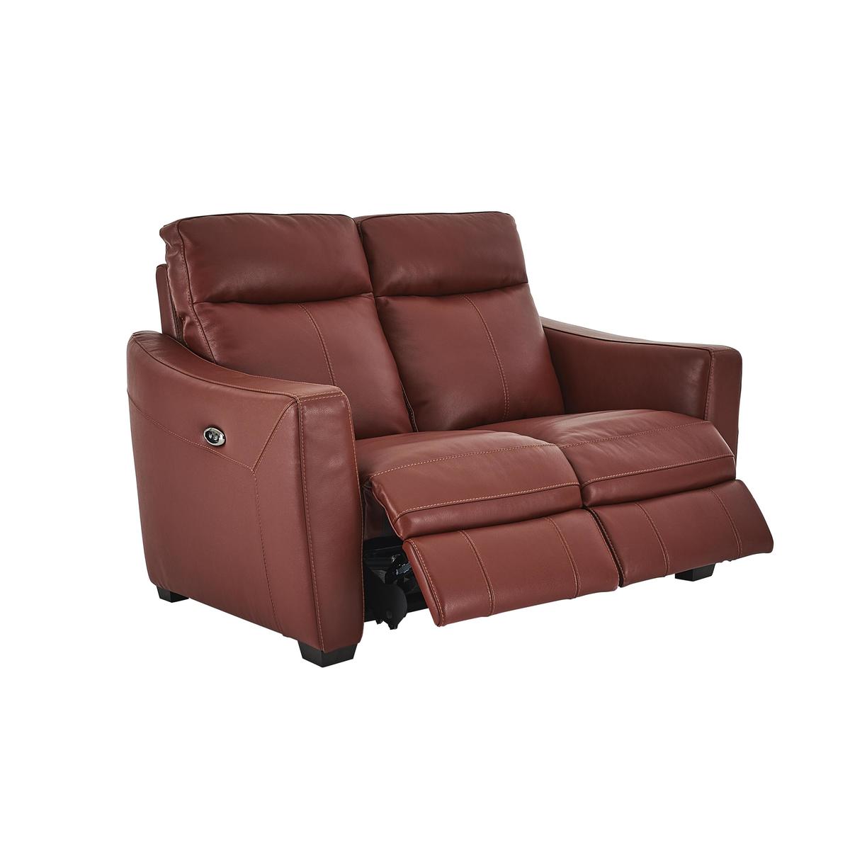 World of Leather - Compact Collection Midi 2 Seater Leather Recliner Sofa – image 4