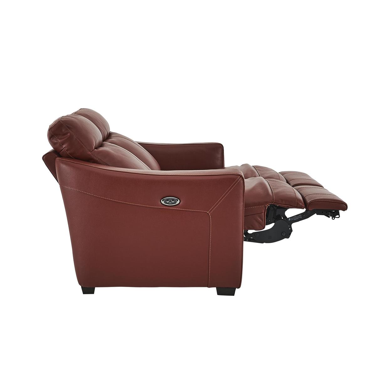 World of Leather - Compact Collection Midi 2 Seater Leather Recliner Sofa – image 9
