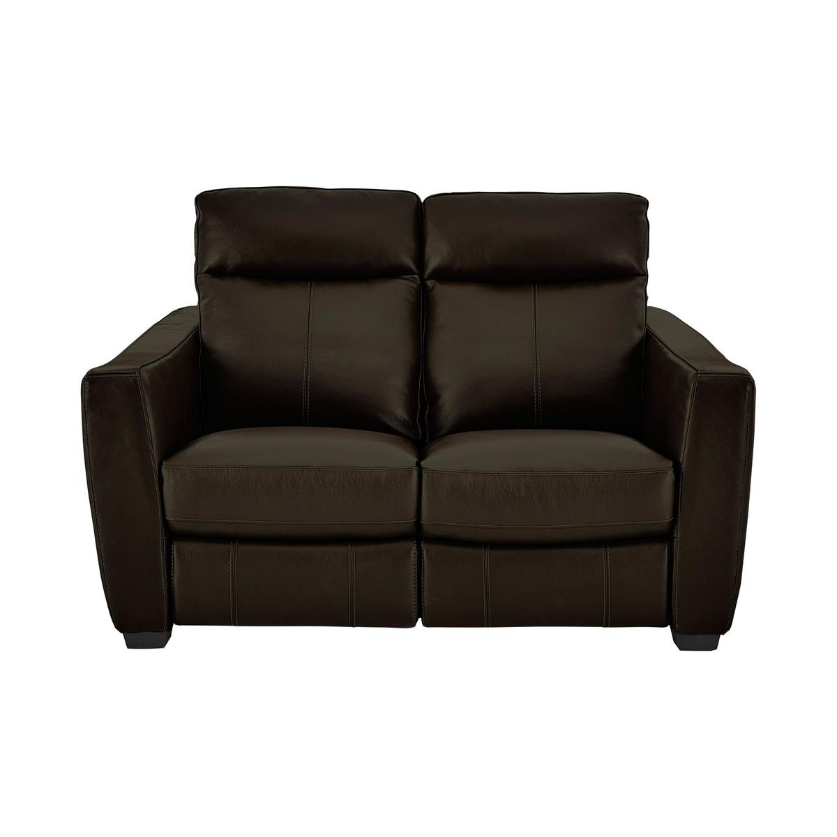 World of Leather - Compact Collection Midi 2 Seater Leather Recliner Sofa – image 1