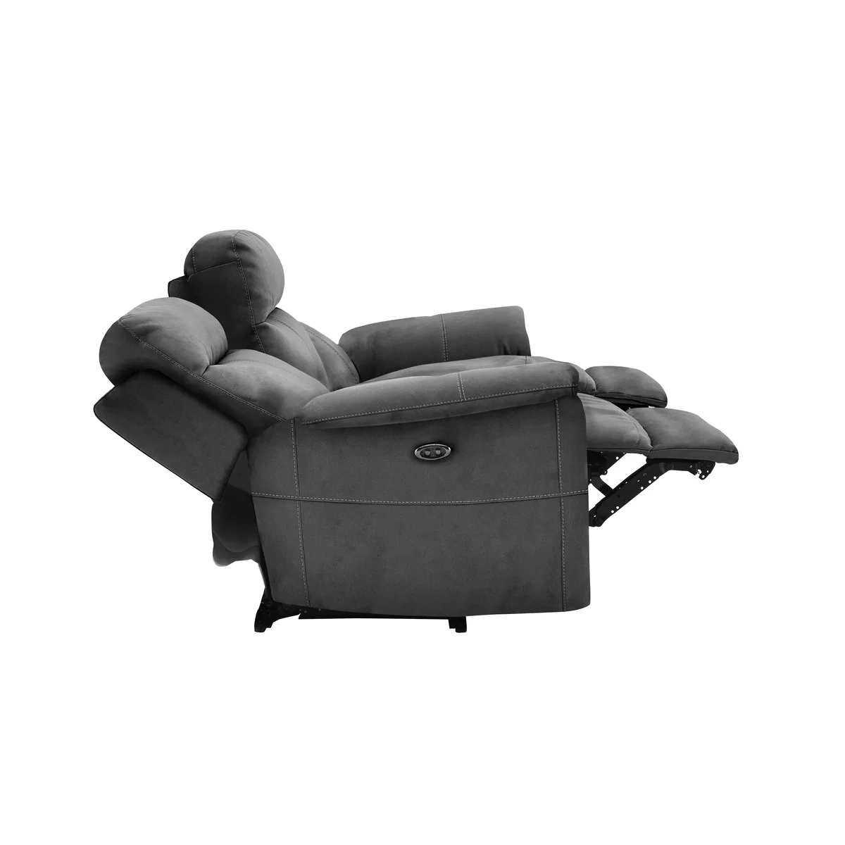 Relax Station Revive 3 Seater Fabric Manual Recliner Sofa - Beige - By Furniture Village – image 4