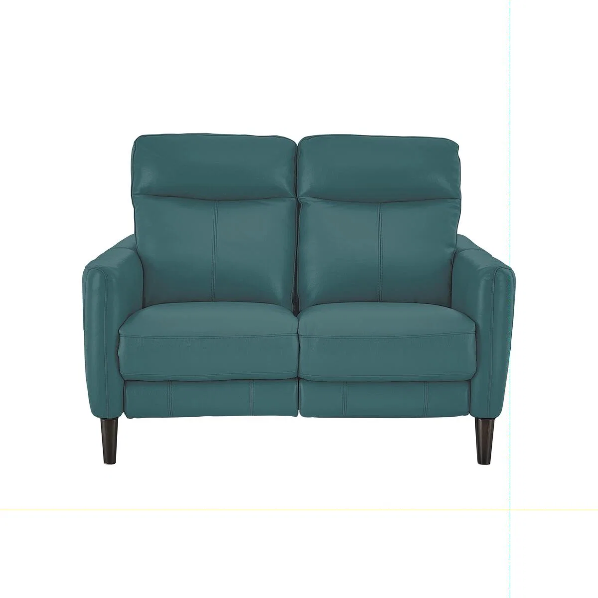 Compact Collection Petit 2 Seater Leather Sofa- World of Leather