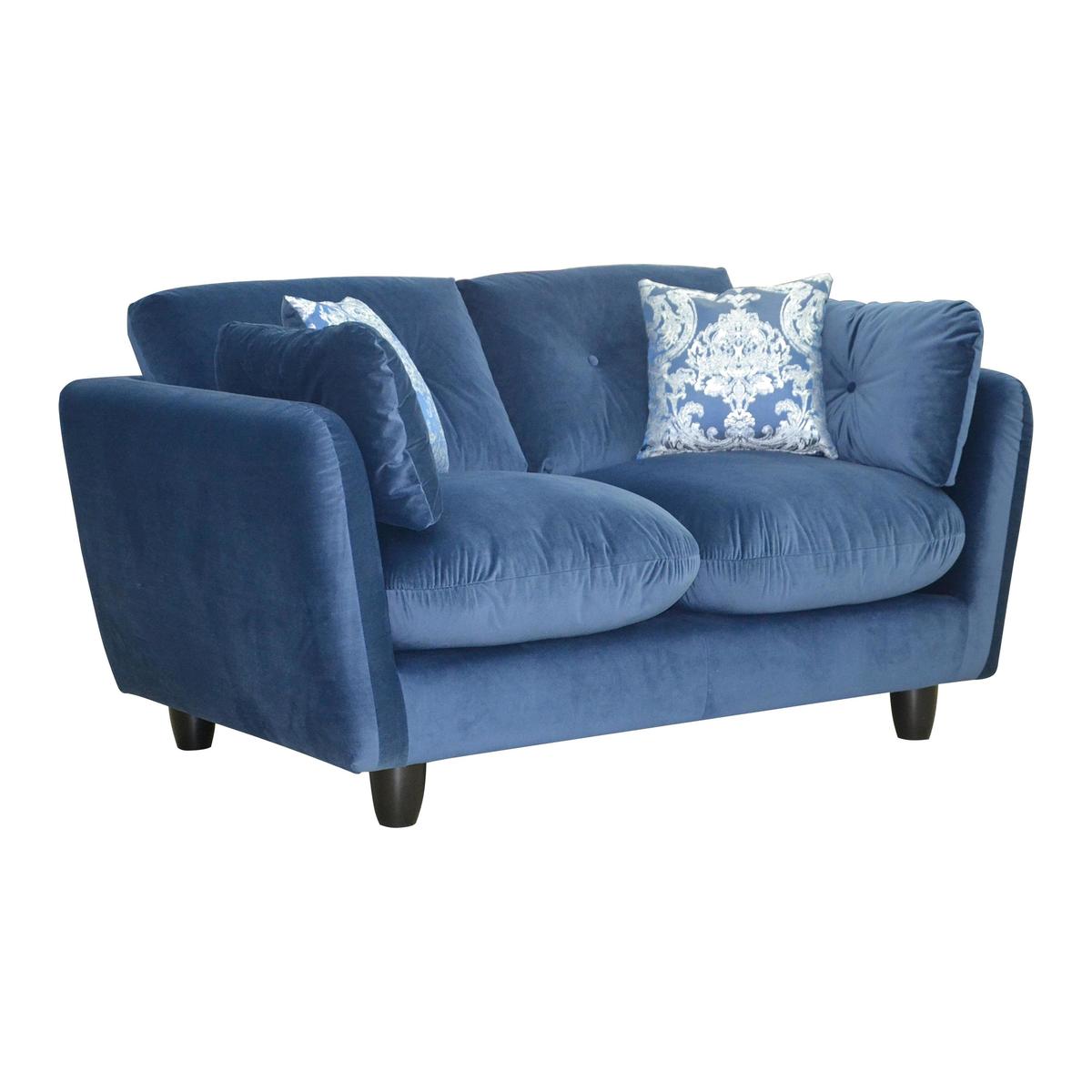 Rolly 2 Seater Fabric Sofa - Blue - By Furniture Village – image 1