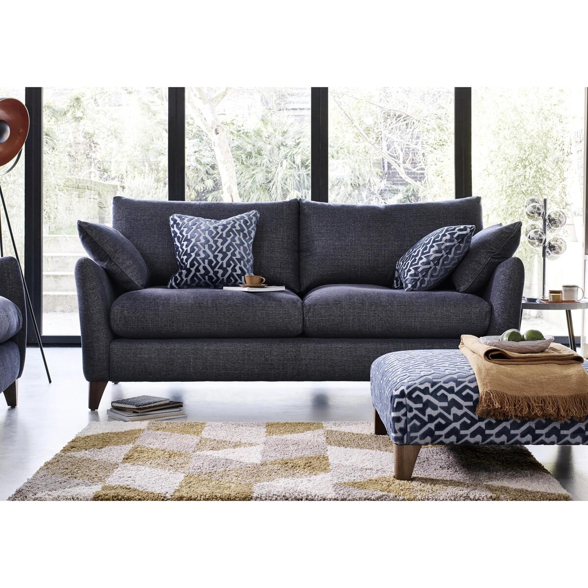 Marina Eco 3 Seater Fabric Sofa - Pink – image 2