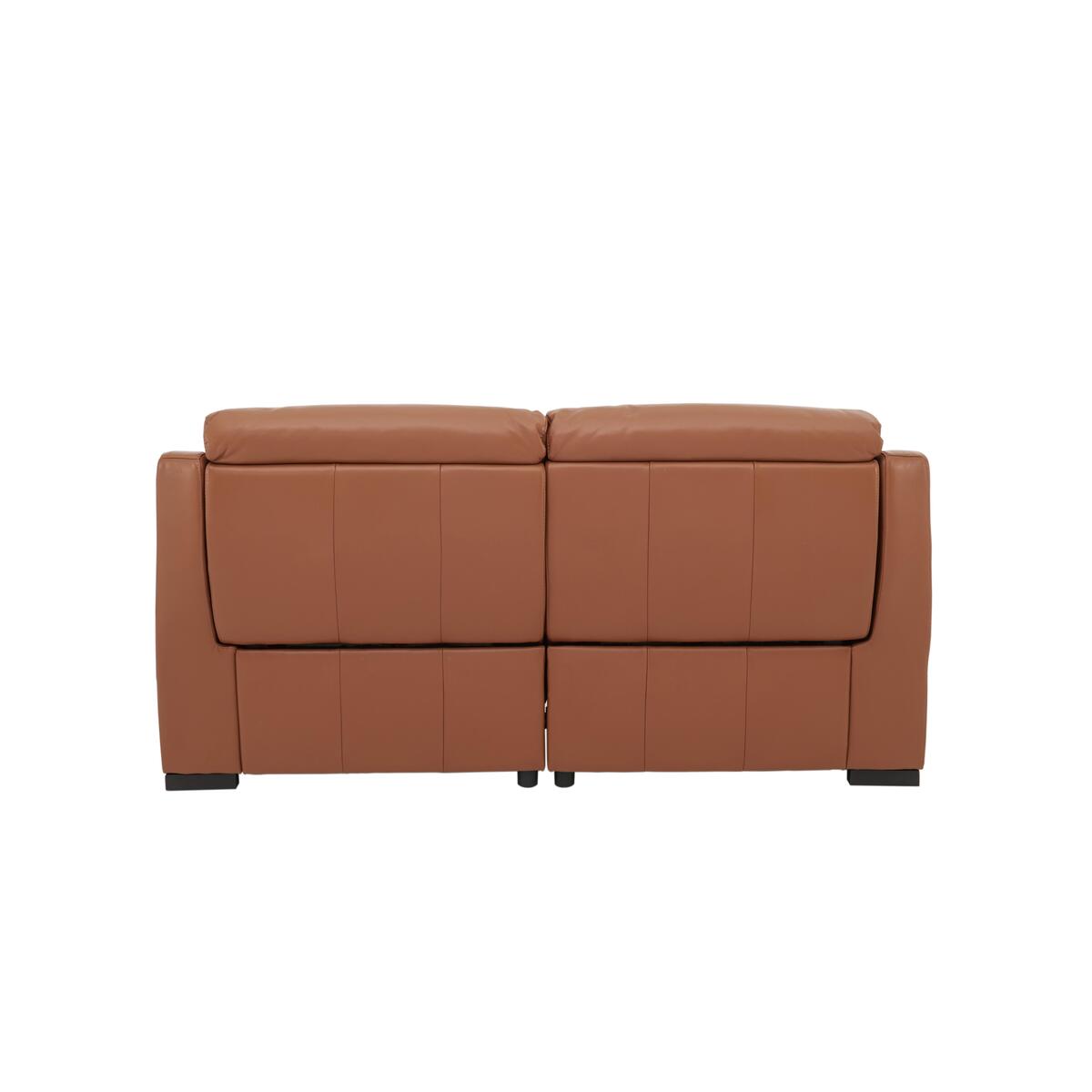 Ease 2 Seater Leather Recliner Sofa - Red – image 5