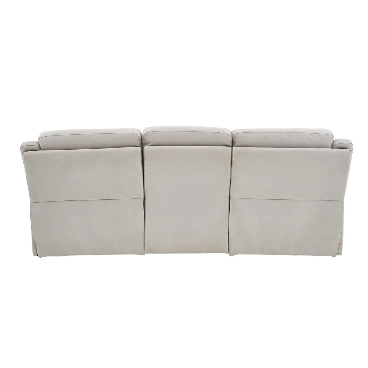 Touch 3 Seater Fabric Manual Recliner Sofa - Grey - By Furniture Village – image 6