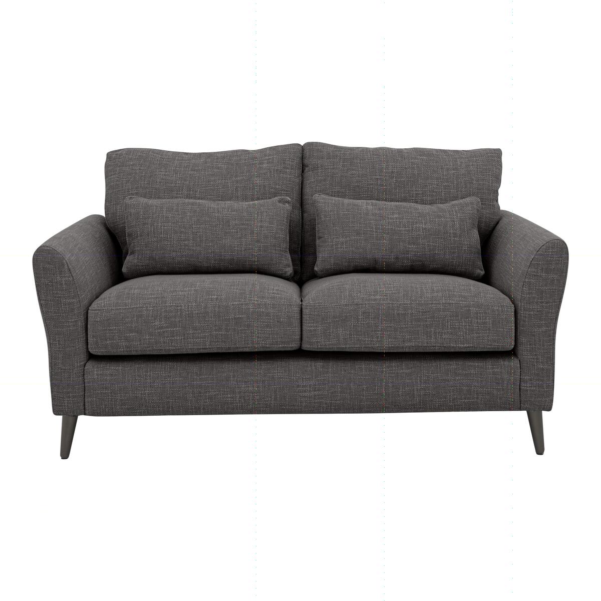 Angelica 2 Seater Fabric Sofa - Grey – image 1
