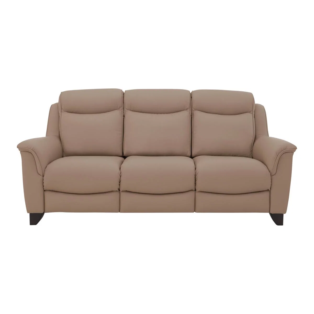 Parker Knoll - Manhattan 3 Seater Leather Sofa - Mink