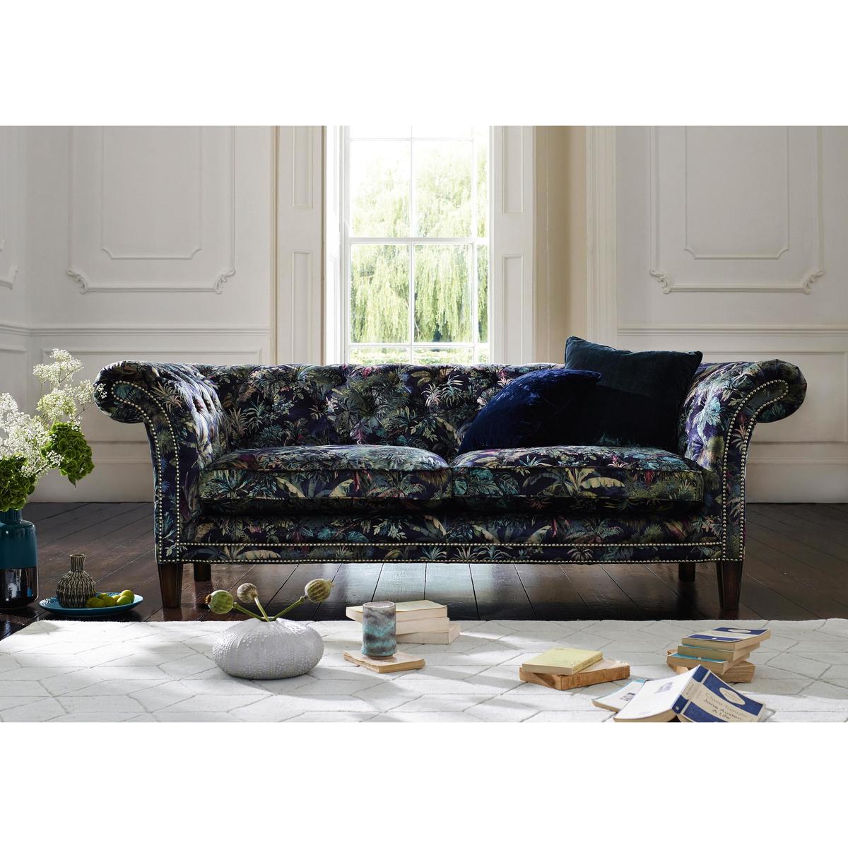 Aruba 3 Seater Fabric Sofa - Pattern - By Furniture Village – image 3