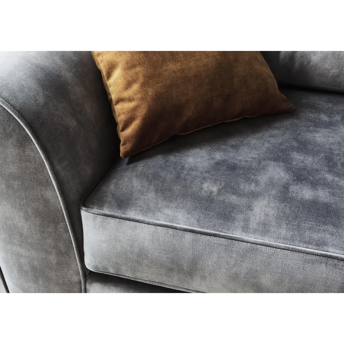 Nelly 3 Seater Fabric Sofa - Teal – image 4