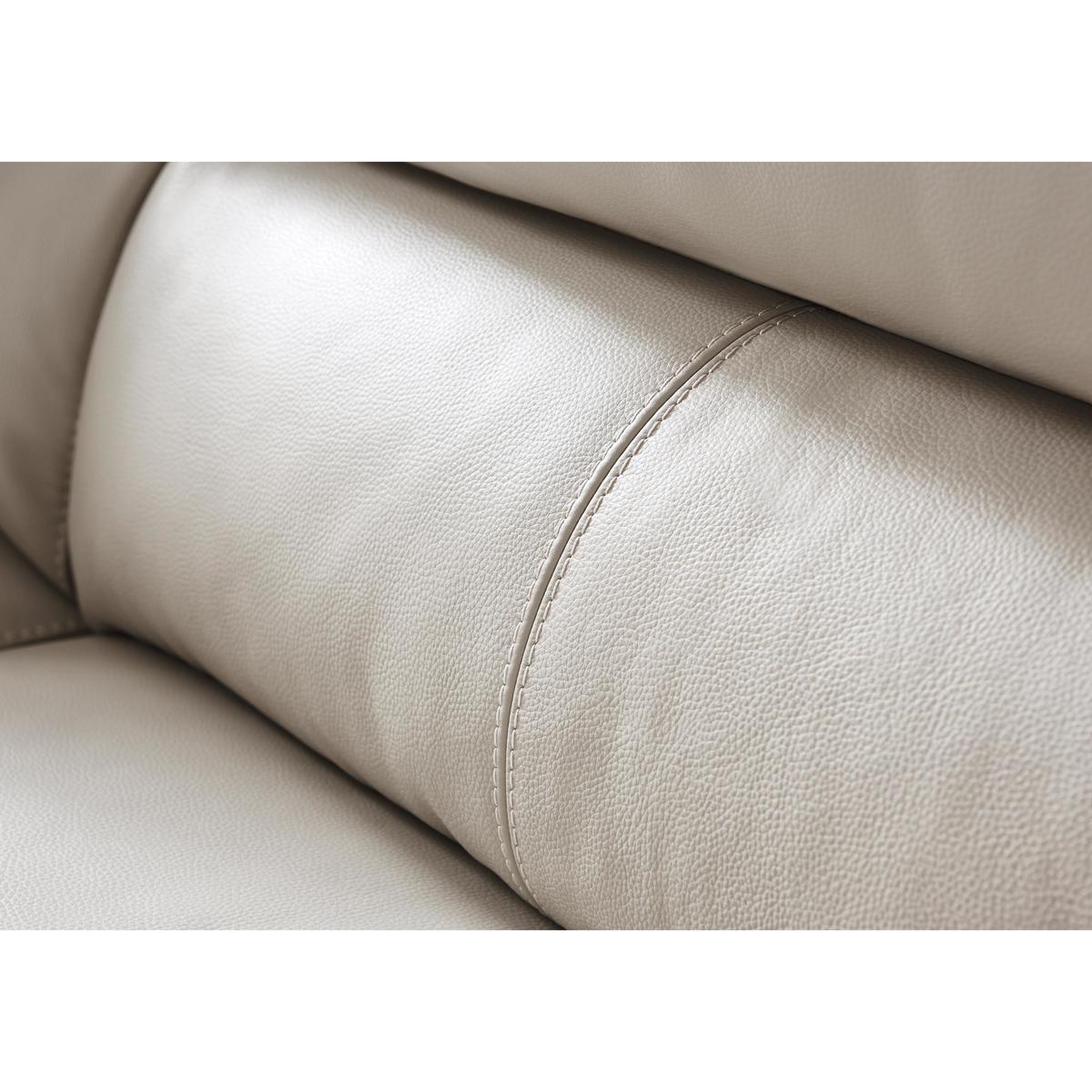 World of Leather - Relax Station Lazy 3 Seater Leather Power Recliner Sofa – image 4