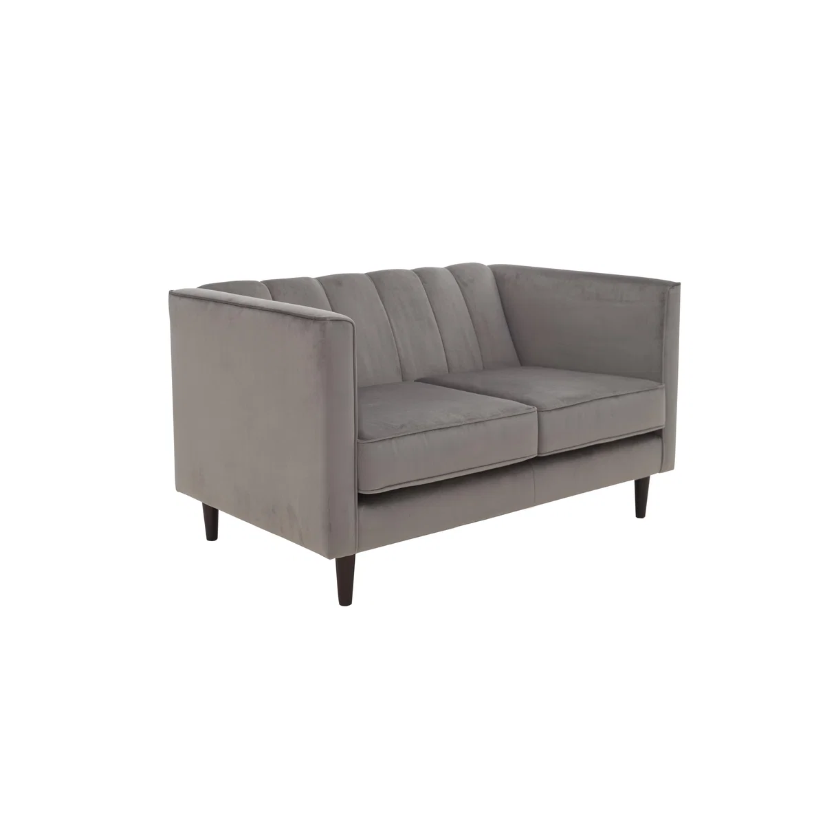 Lace Market 2 Seater Fabric Sofa - Grey – image 4
