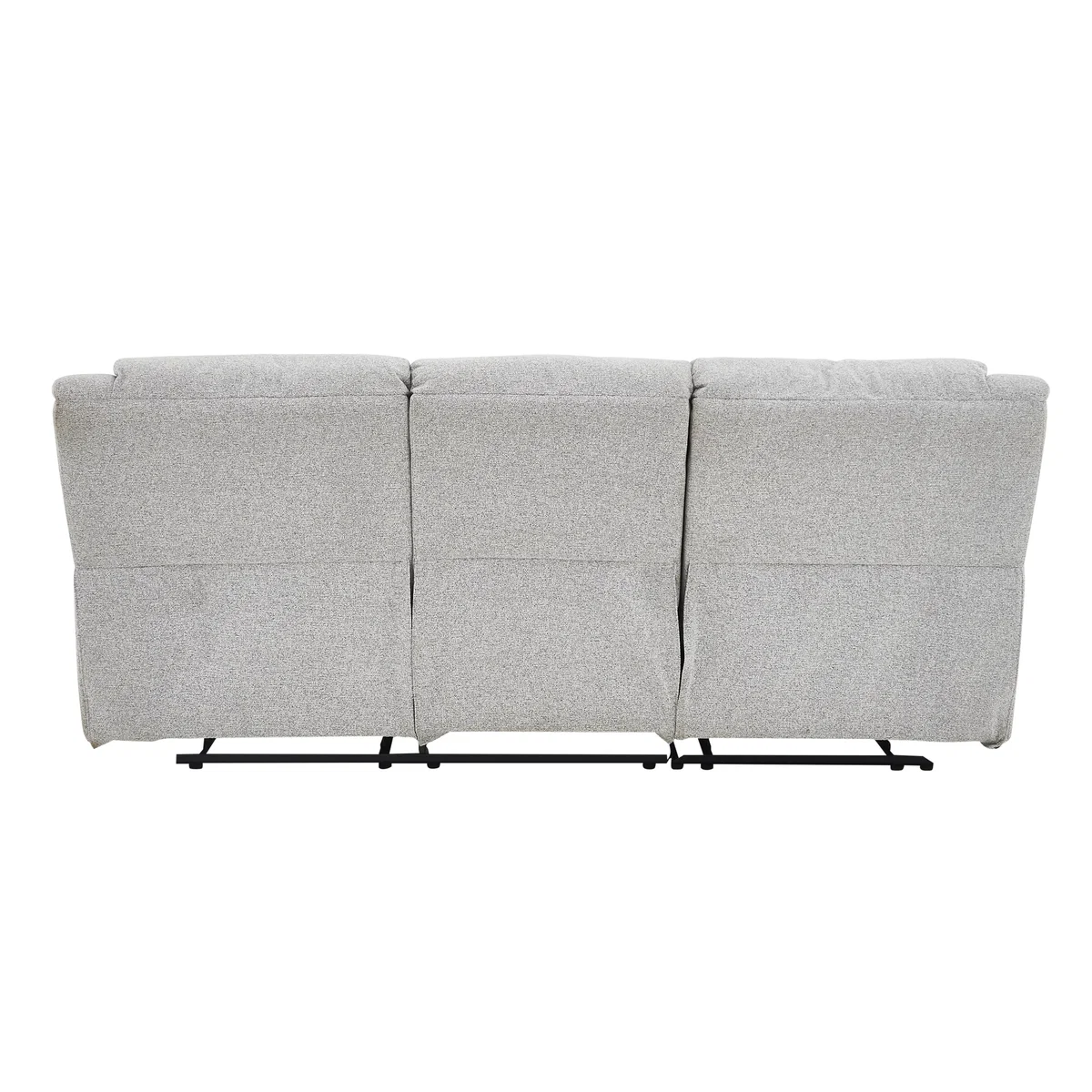 Bounce 3 Seater Fabric Manual Recliner Sofa - Cream - By Furniture Village – image 5