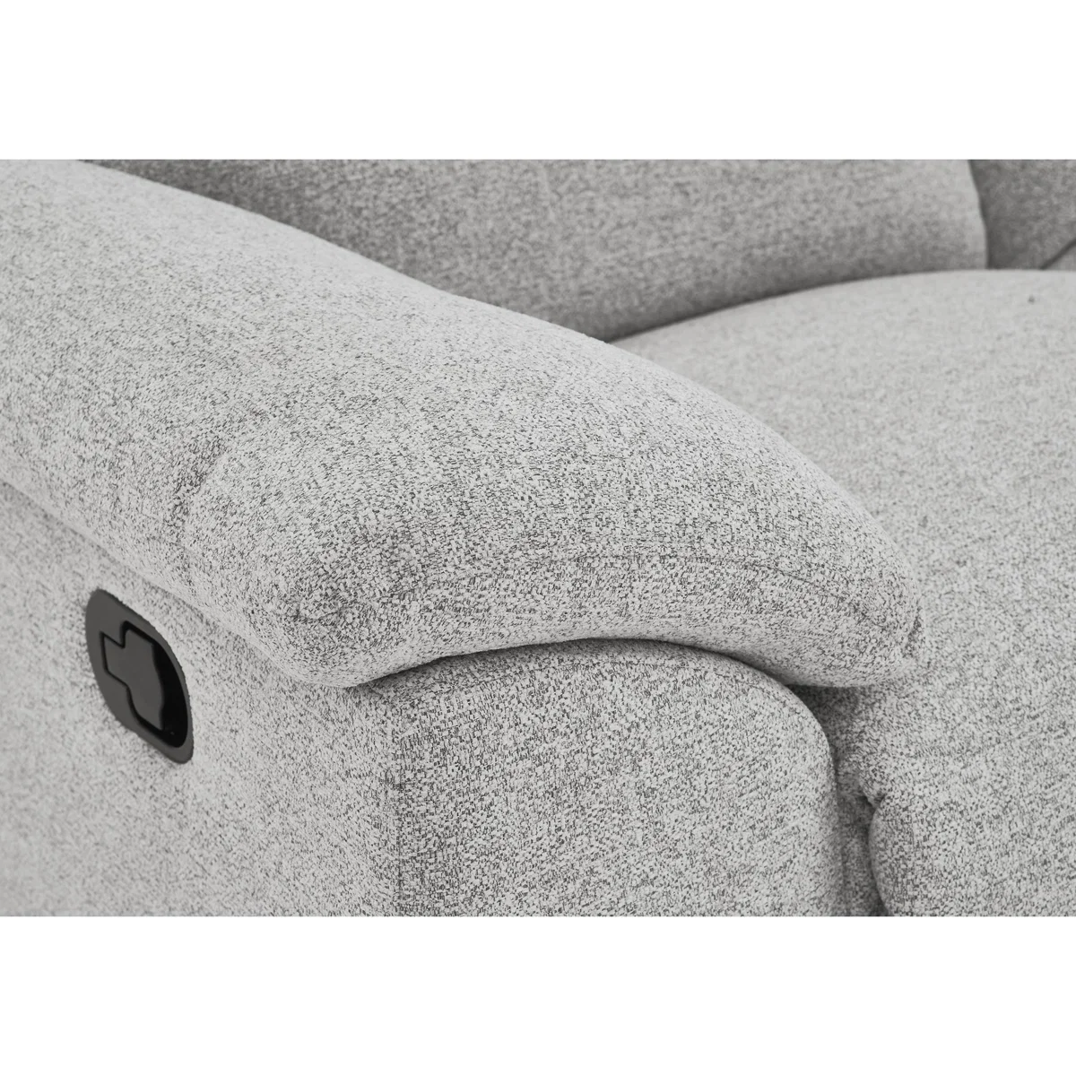 Bounce 3 Seater Fabric Manual Recliner Sofa - Cream - By Furniture Village – image 7