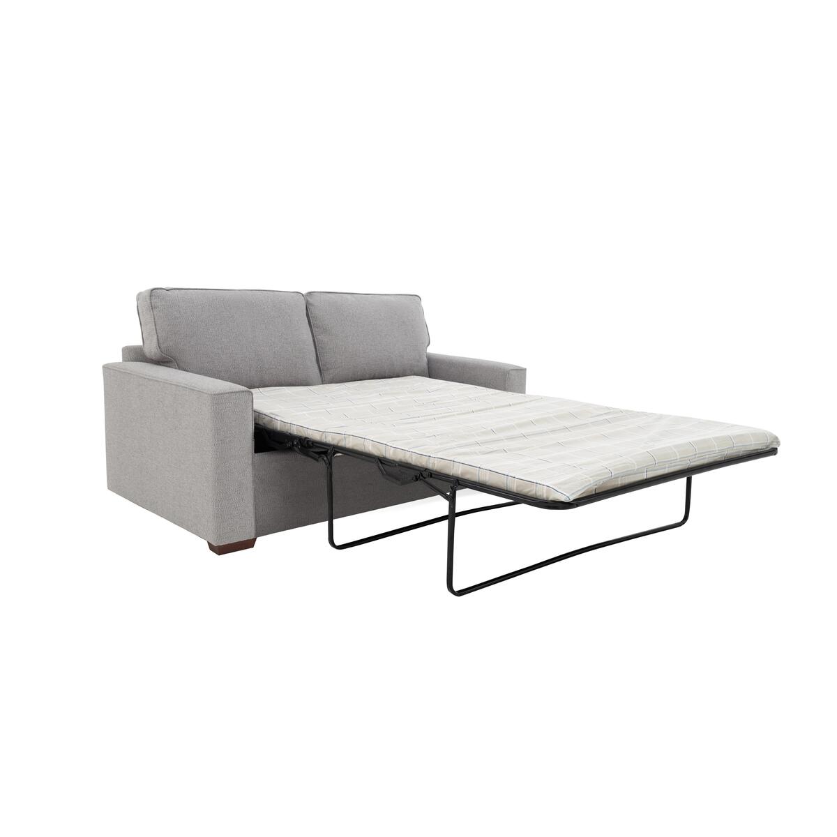 Comfi 3 Seater Fabric Classic Back Sofa Bed - Grey – image 7