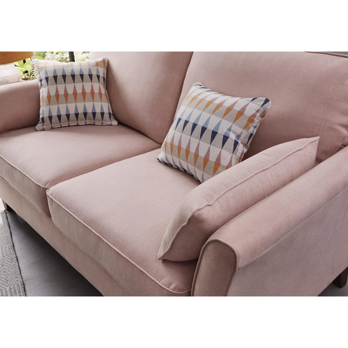 High Street Bond Street 3 Seater Fabric Sofa - Cream - By Furniture Village – image 4