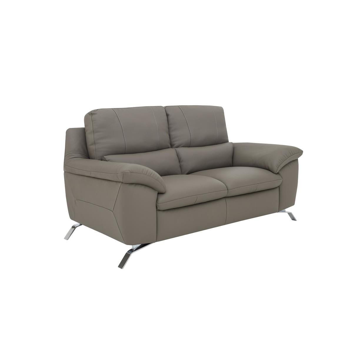 Apulia 3 Seater Leather Power Recliner Sofa - Beige - By Furniture Village – image 2