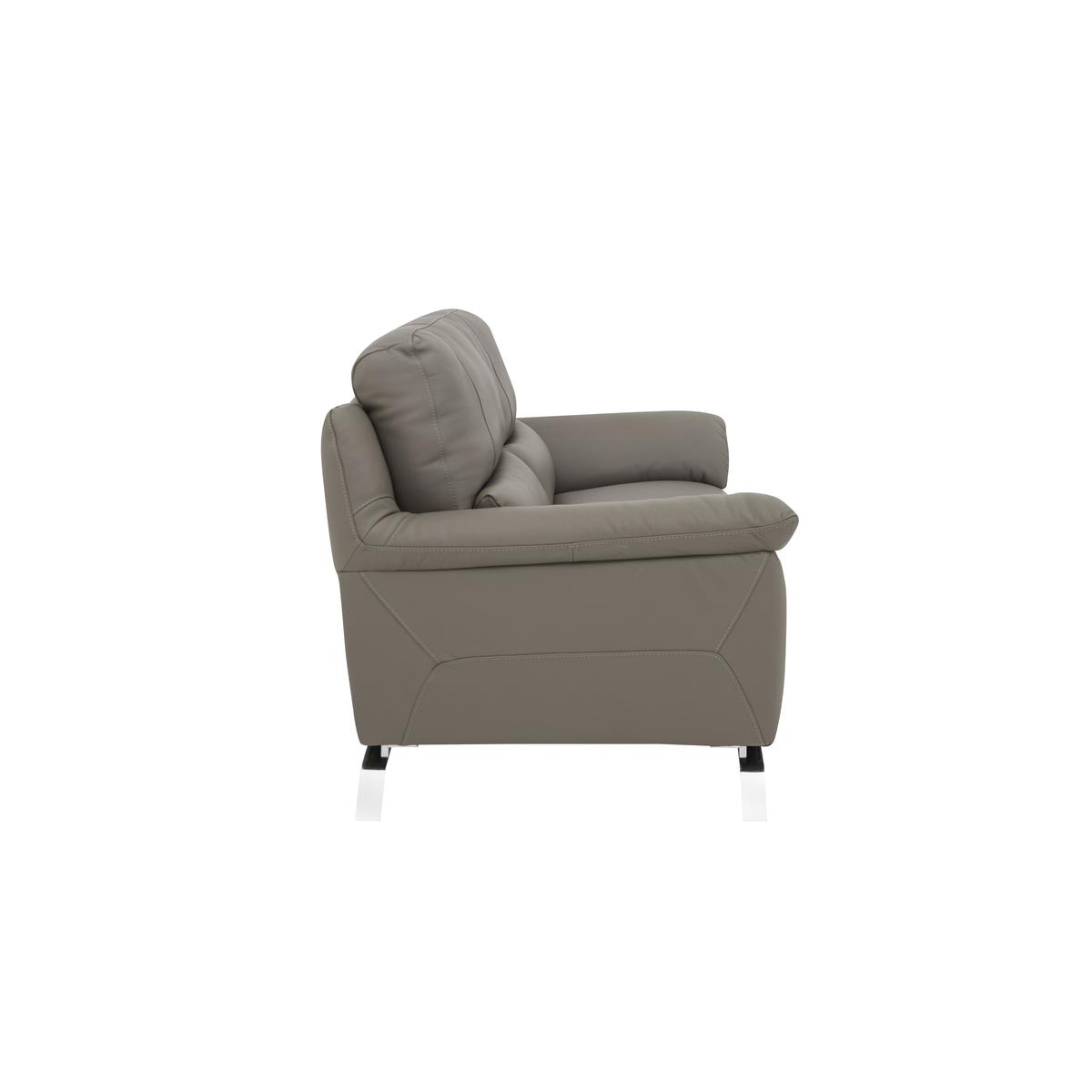 Apulia 3 Seater Leather Power Recliner Sofa - Beige - By Furniture Village – image 3