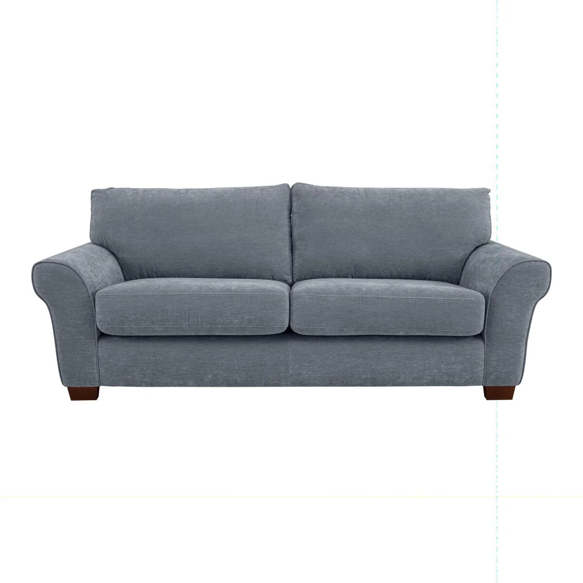 Rosie 3 Seater Fabric Sofa - Grey – image 1