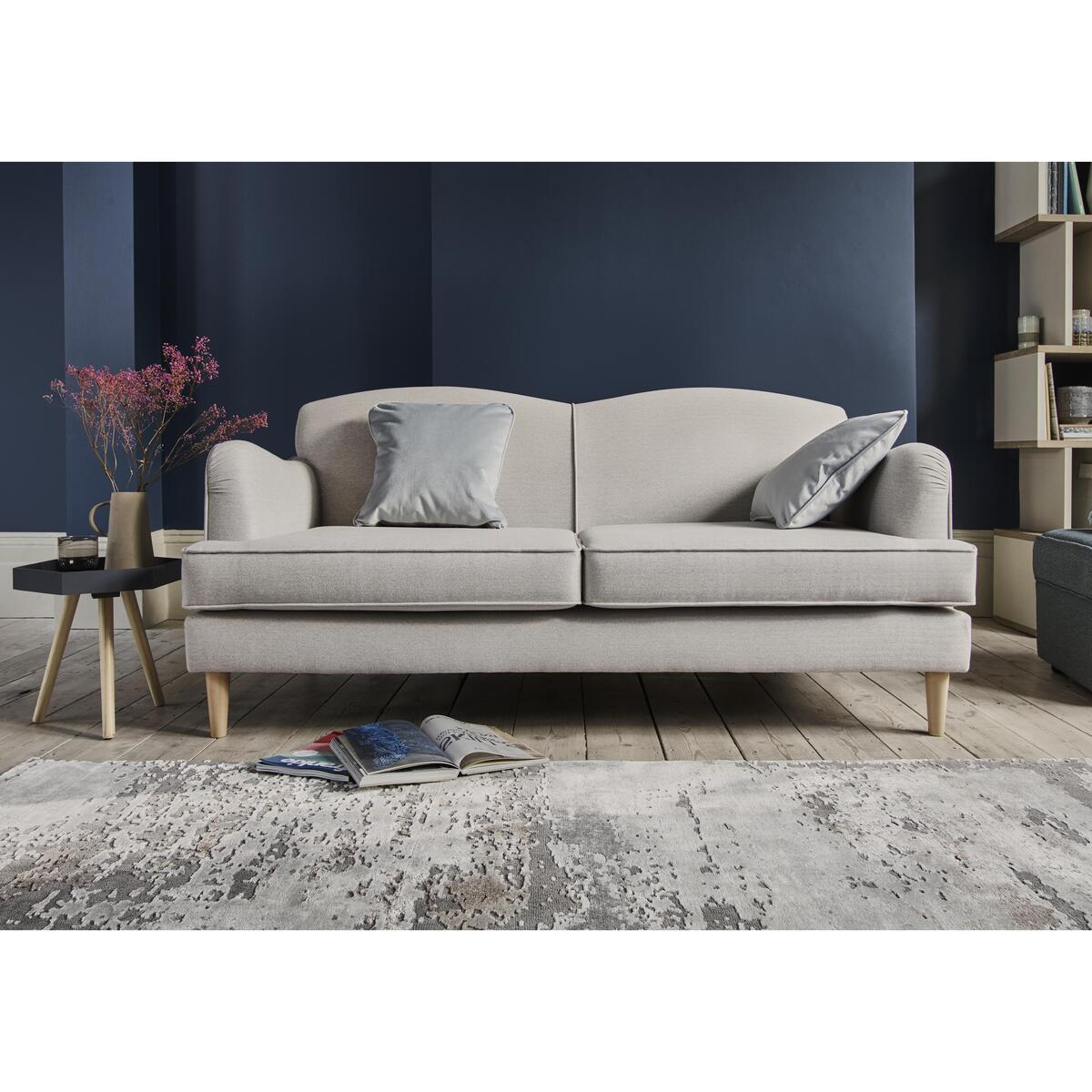 Otley Run 3 Seater Fabric Sofa - Teal – image 2