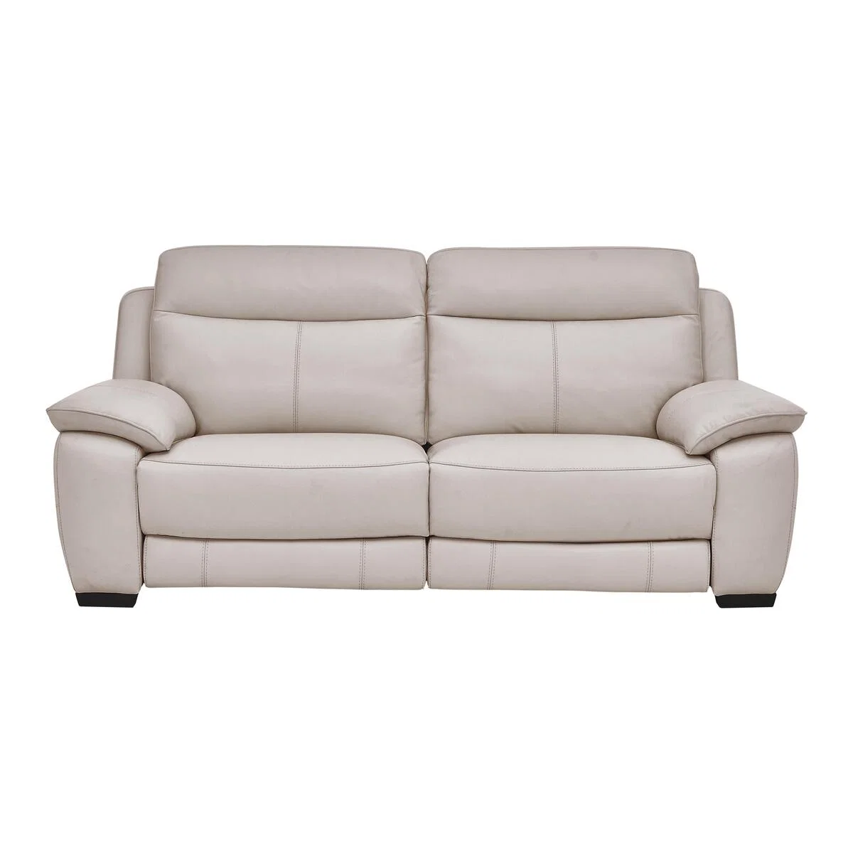 Starlight Express 3 Seater Leather Sofa - Grey- World of Leather