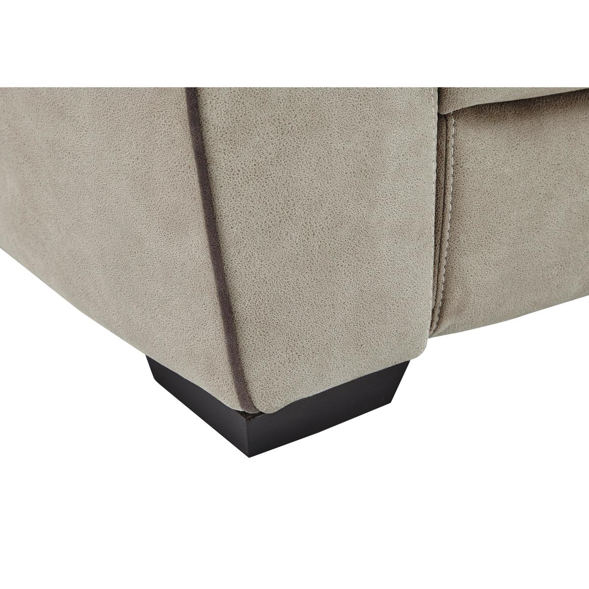 Cressida 3 Seater Fabric Recliner Sofa - Beige - By Furniture Village – image 2