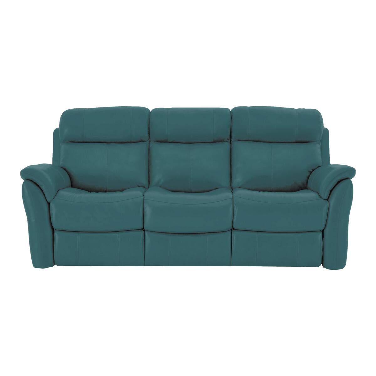 Relax Station Revive 3 Seater Leather Sofa- World of Leather
